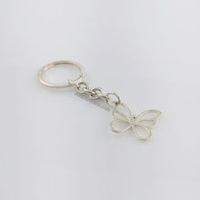 将图片加载到图库查看器，Tiffany &amp; Co. Sterling Butterfly Keyring
