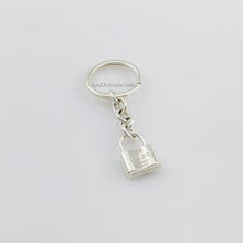 Load image into Gallery viewer, Tiffany &amp; Co. 1837 Lock Charm Keyring
