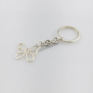 Tiffany & Co. Sterling Butterfly Keyring