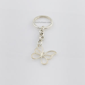 Tiffany & Co. Sterling Butterfly Keyring