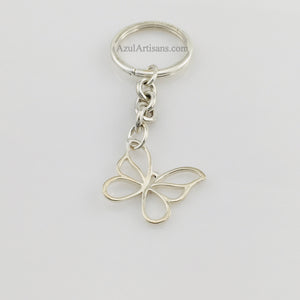 Tiffany & Co. Sterling Butterfly Keyring