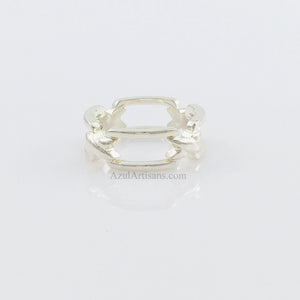 Tiffany & Co. Signature Rectangle Link Ring