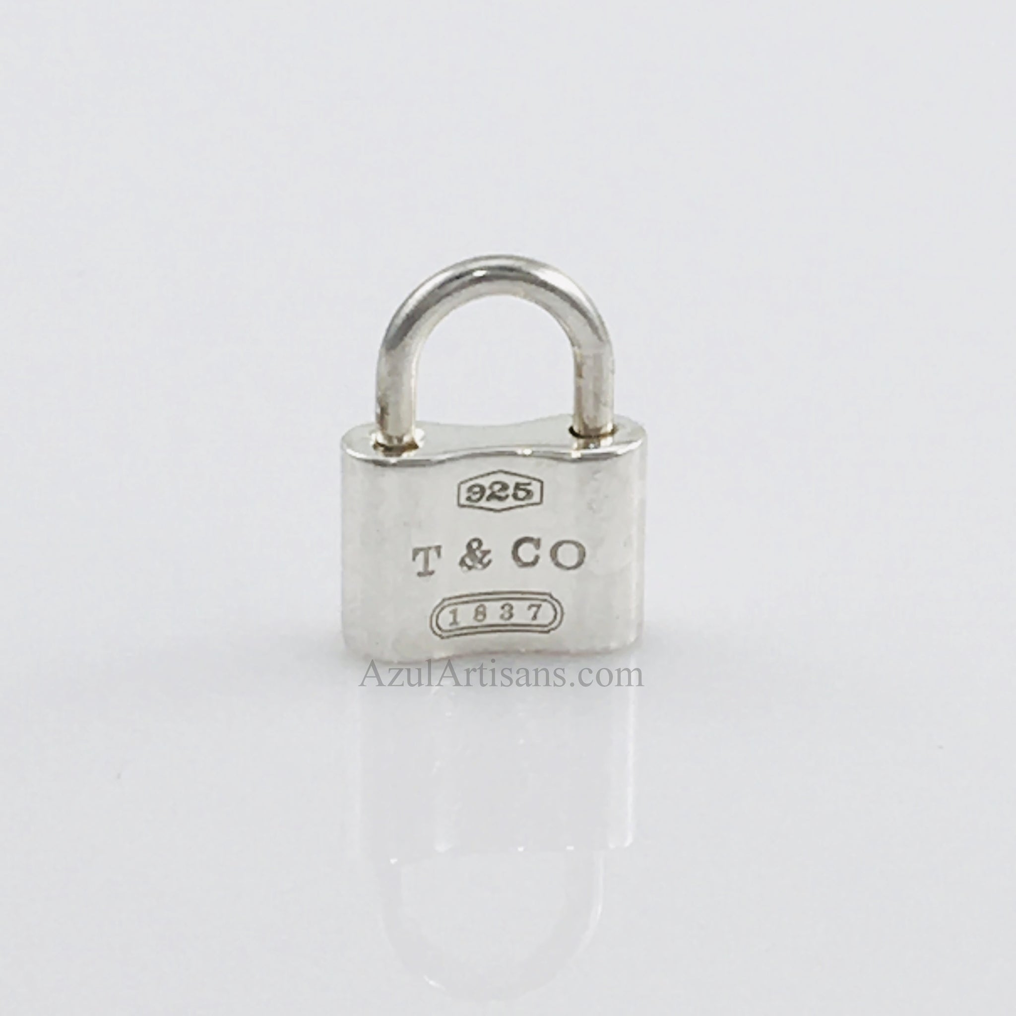 Tiffany & Co. 1837 Lock Pendant Necklace