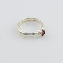 Load image into Gallery viewer, Tiffany &amp; Co.  Round Stack Pink Tourmaline Ring
