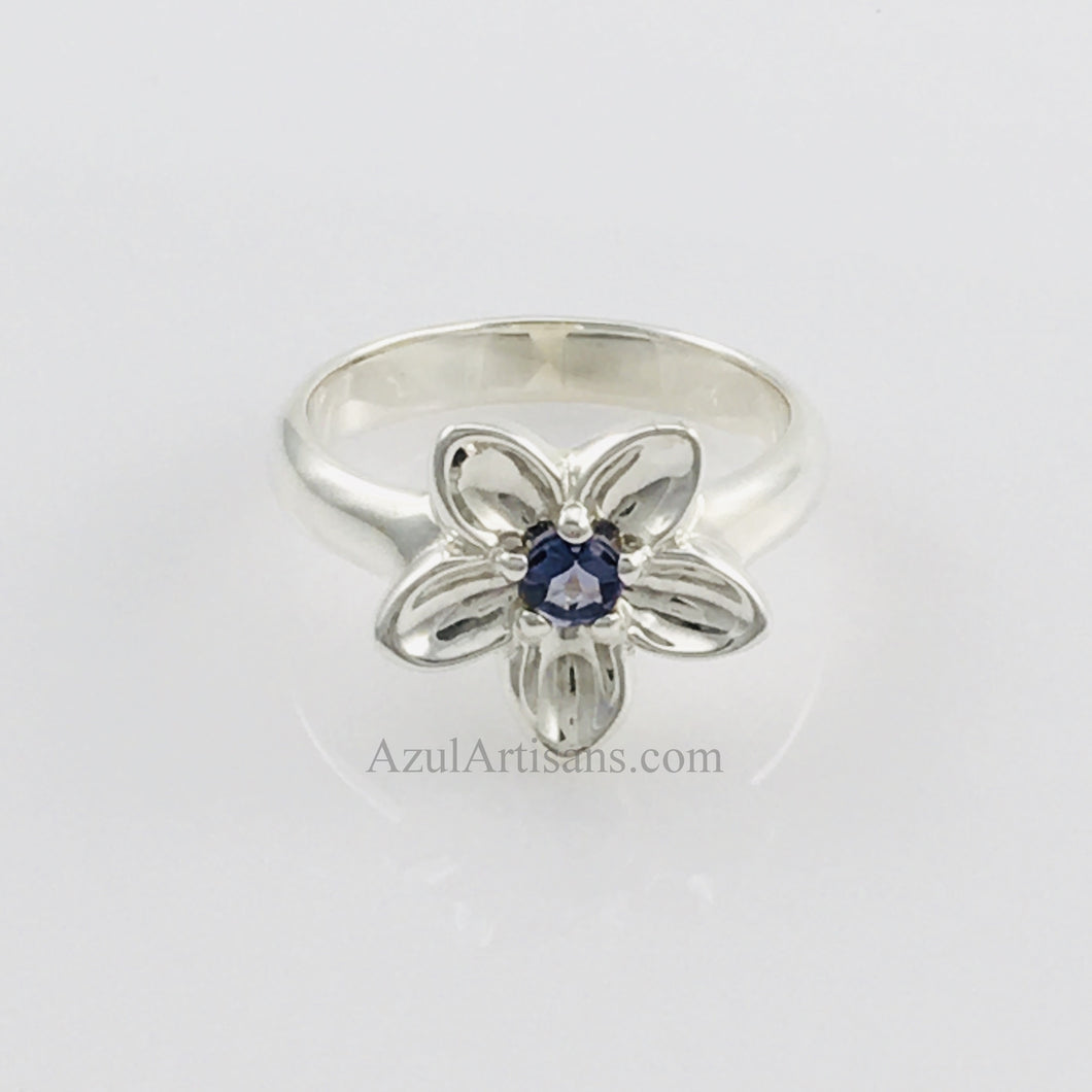 Tiffany & Co. Spring Flower Iolite Ring