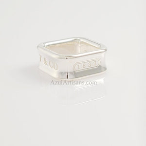 Tiffany & Co. 1837 Square Cushion Ring