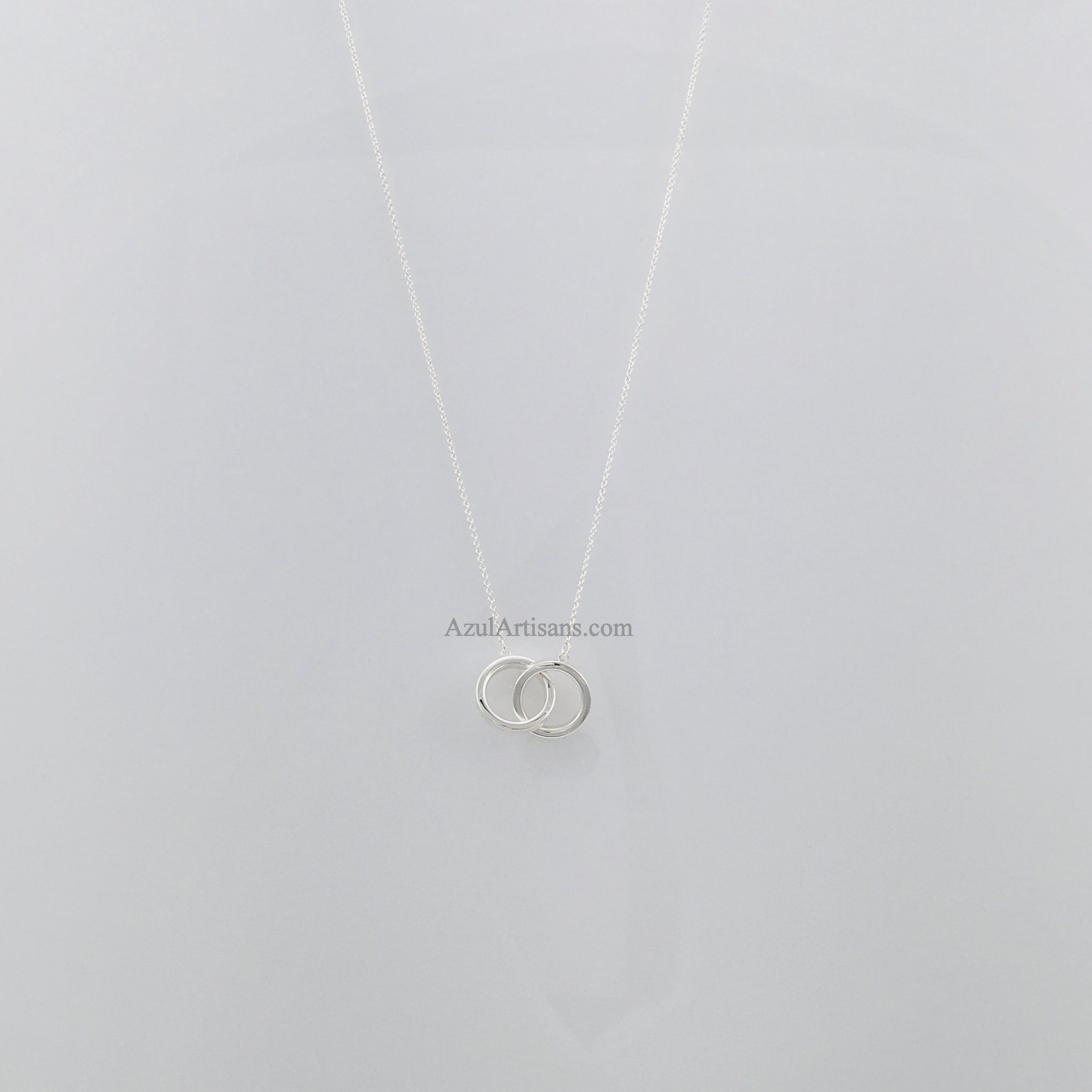 Tiffany & Co. Tiffany 1837 Interlocking Circles Necklace (Sterling Silver,  16