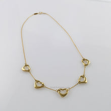 Cargar imagen en el visor de la galería, Tiffany &amp; Co. 18k Open Heart Necklace
