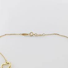 Cargar imagen en el visor de la galería, Tiffany &amp; Co. 18k Open Heart Necklace
