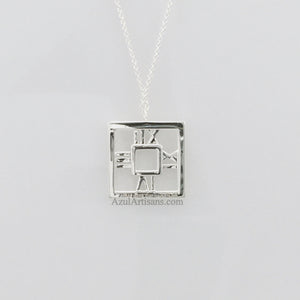 Tiffany & Co. Open Square Pendant