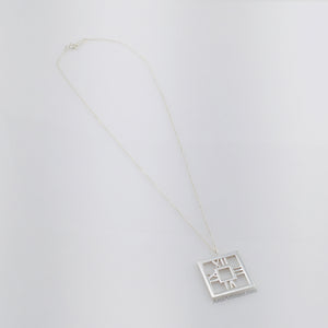 Tiffany & Co. Open Square Pendant