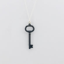 Load image into Gallery viewer, Tiffany &amp; Co. Titanium Black Key
