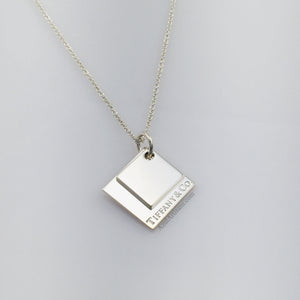 Tiffany & Co. Double Square Pendant