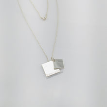 Cargar imagen en el visor de la galería, Tiffany &amp; Co. Double Square Pendant
