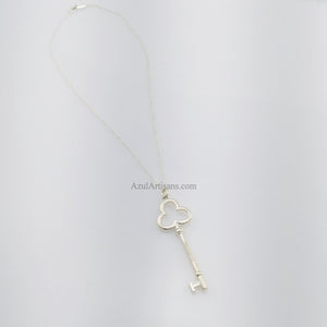 Tiffany & Co. Trefoil Key Pendant