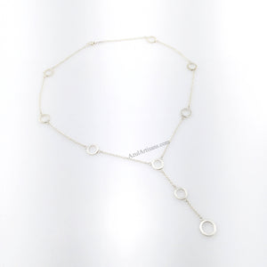 Tiffany & Co. Multi-Circle Lariat Necklace