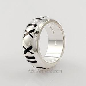 Tiffany & Co. Black Numeral Atlas Ring