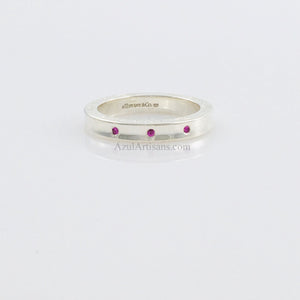 Tiffany & Co. 1837 Pink Sapphire Ring